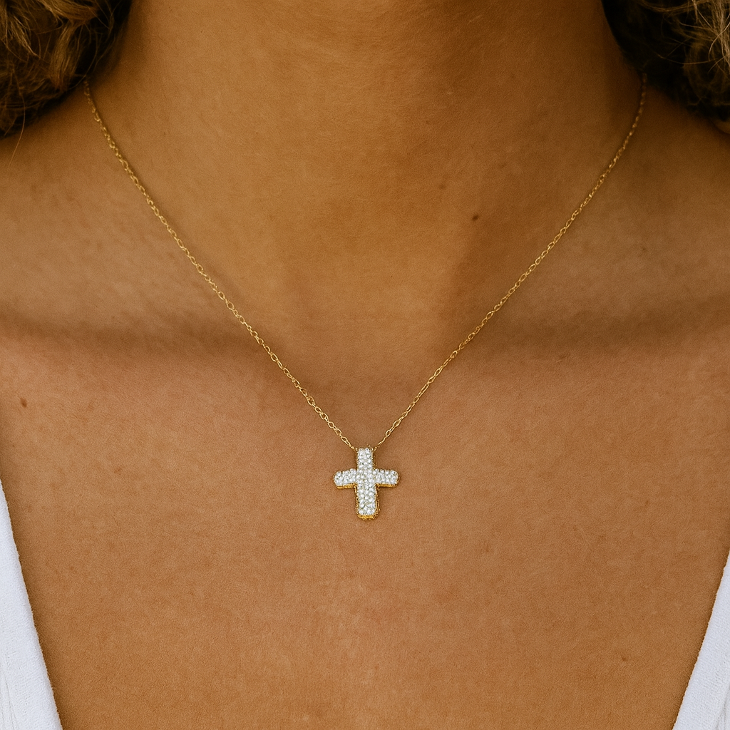 Forever Blessed Cross Necklace
