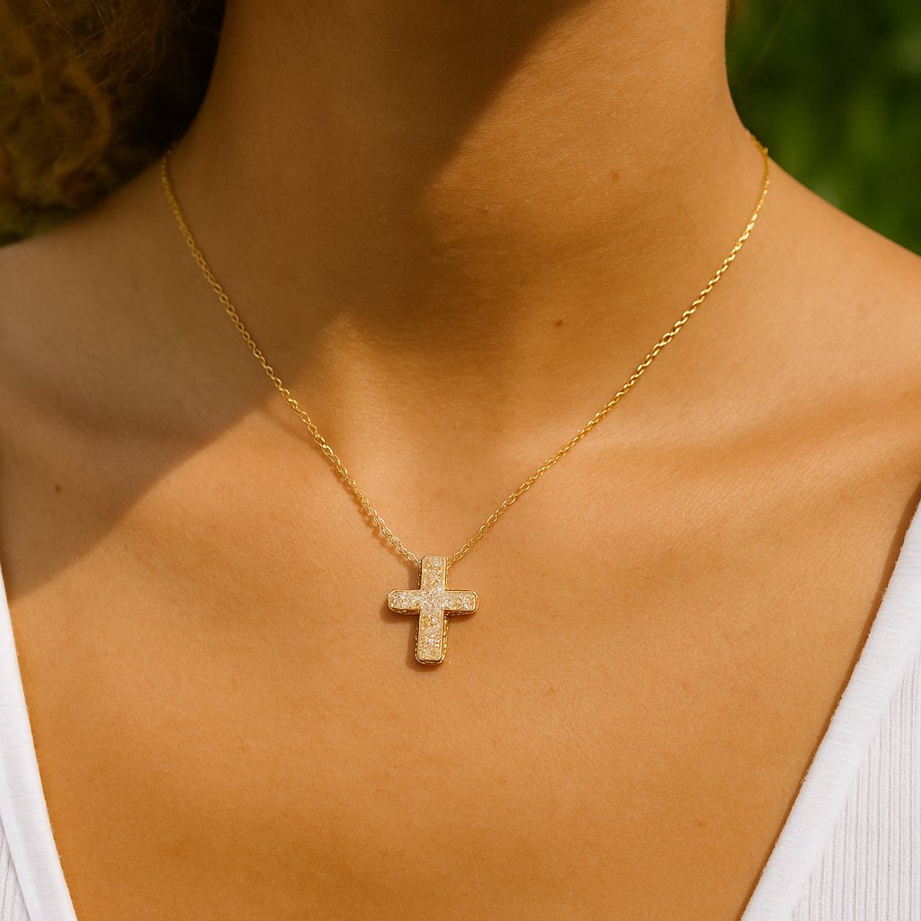 Forever Blessed Cross Necklace