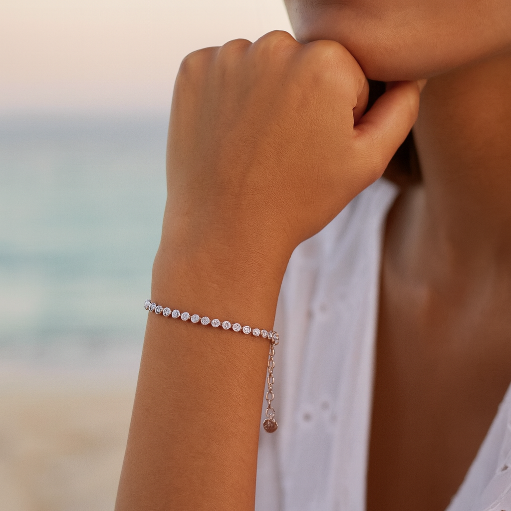 Rich Girl Tennis Bracelet