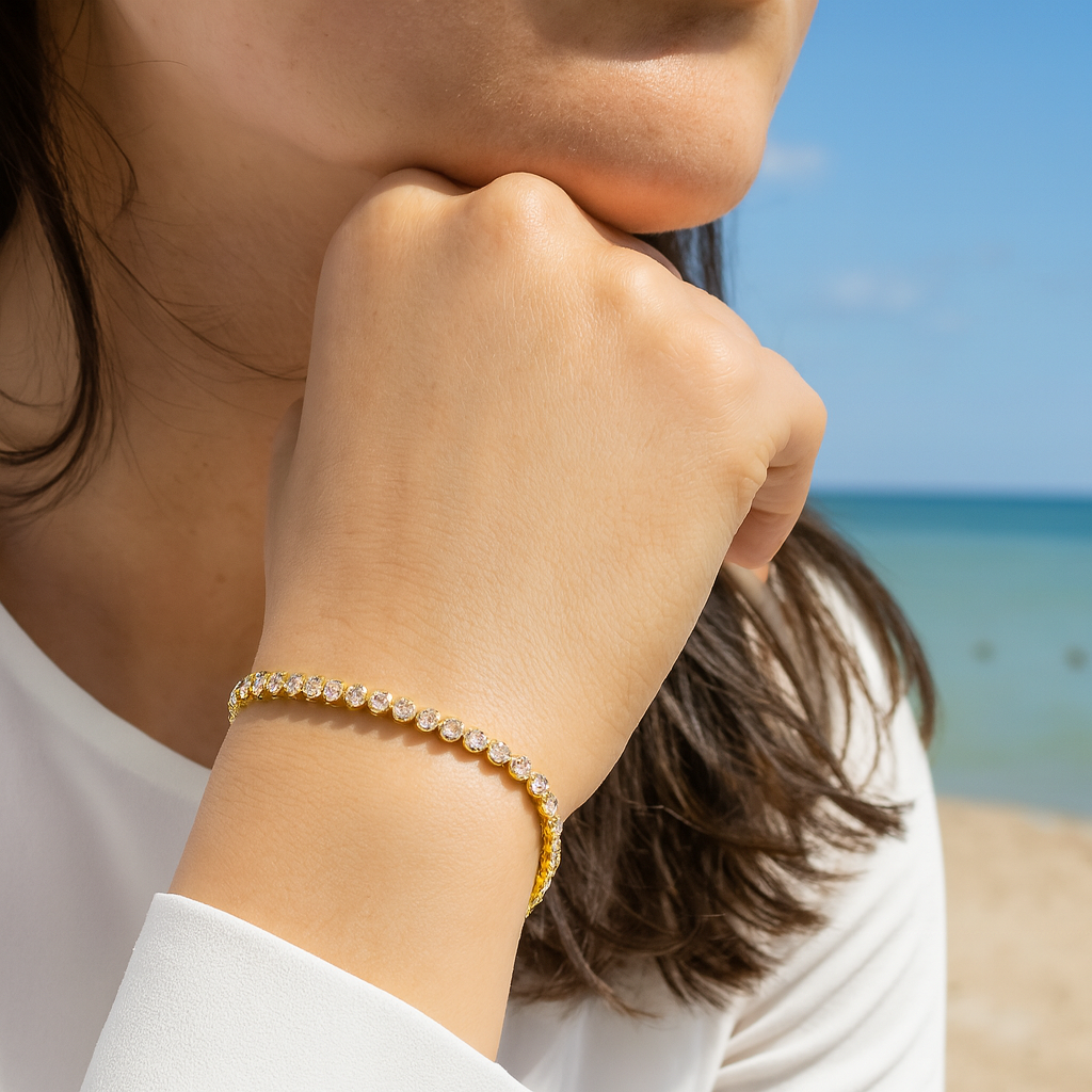 Rich Girl Tennis Bracelet